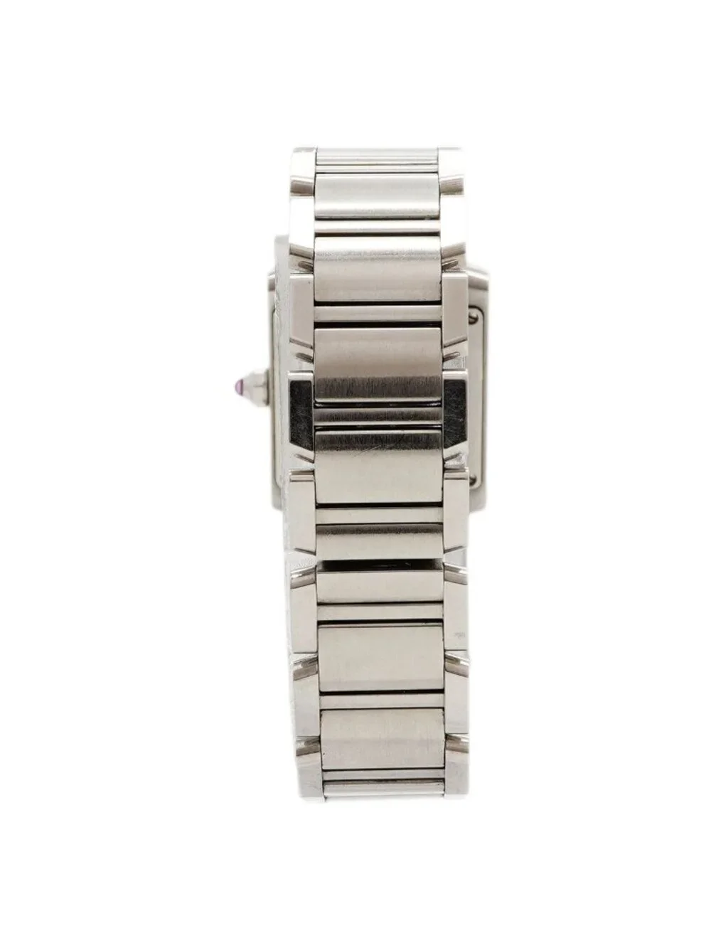 Cartier Tank Francaise SM Pink Dial Watch
